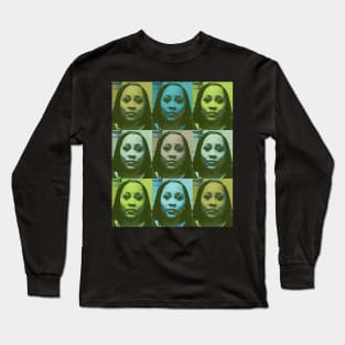 Fani Willis - Superstar in light greens Long Sleeve T-Shirt